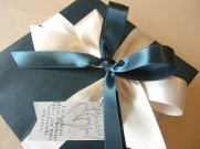 ブルー系ラッピング